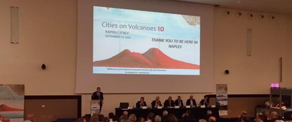 Apertura del Congresso Cities on Volcanoes (COV 10)