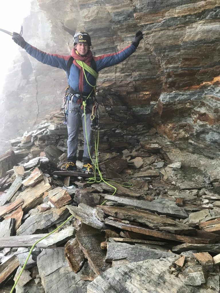 alpinista François Cazzanelli Cervino