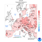 Clima, NOAA: l’estate 2018 è stata la più calda mai registrata in Europa, battuto il record del 2003 [DATI e MAPPE]