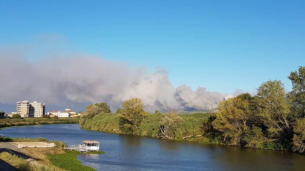 incendio monte serra