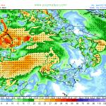 Previsioni Meteo, gli ultimi aggiornamenti sul “Medicane” in sviluppo sul Tirreno: possibili venti di 80-100 km/h e 200-300mm di pioggia in 48 ore [MAPPE]