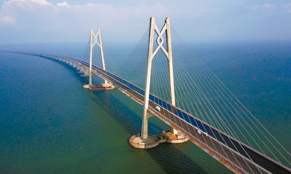 ponte hong kong-zhuhai-macao cina