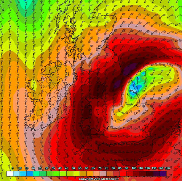 tempesta regno unito irlanda 23 settembre