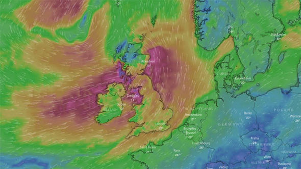 tempeste regno unito irlanda