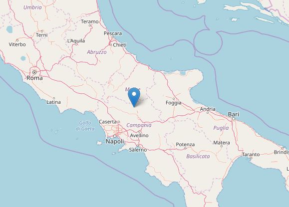 terremoto benevento