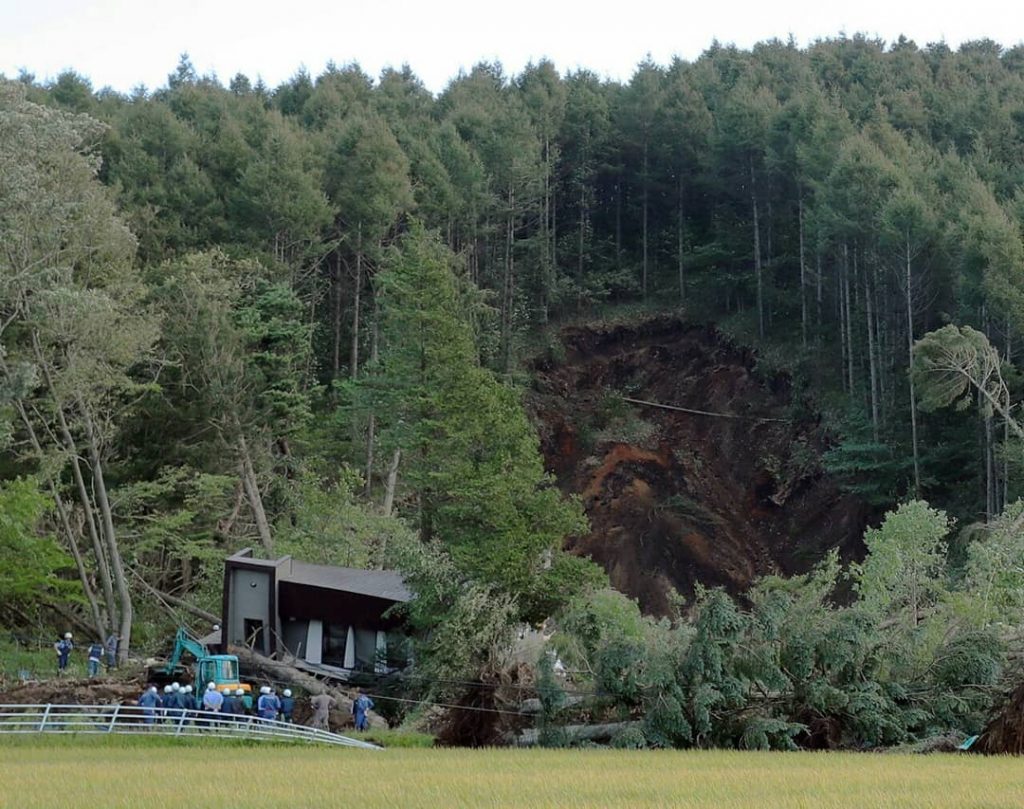 terremoto giappone Atsuma