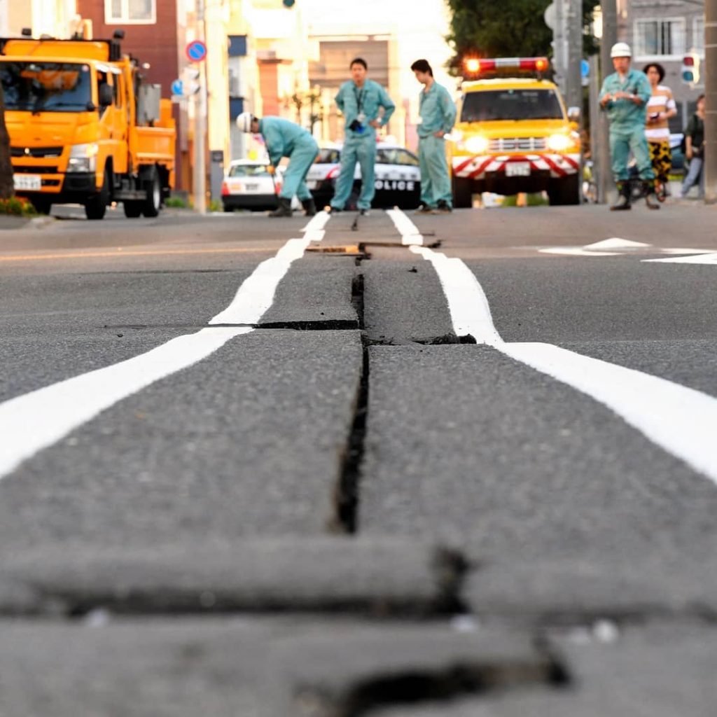 terremoto giappone Atsuma