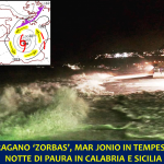 Allerta Meteo, l’Uragano “Zorbas” scatena la tempesta sul mar Jonio: notte di paura in Calabria e Sicilia, danni a Malta [LIVE]