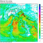 Allerta Meteo, la goccia fredda innesca un ciclone nel basso Tirreno: forte maltempo fino all’alba di Mercoledì al Sud, poi torna il caldo