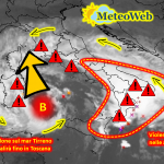 Allerta Meteo, il maltempo provocato dal caldo anomalo flagella l’Italia: la tempesta che risale il Tirreno può diventare un Uragano al largo di Roma [LIVE]