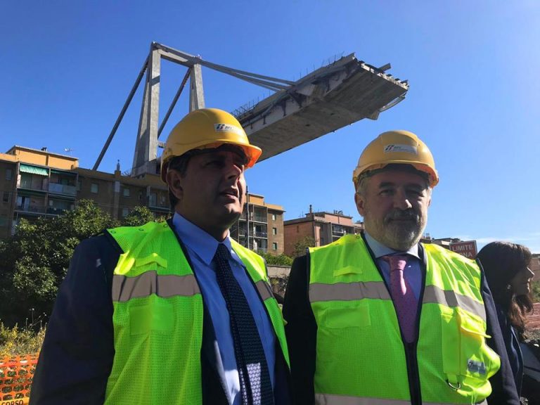 Marco Bucci ponte Morandi