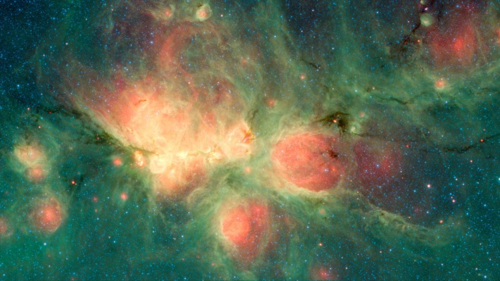 Nebulosa Zampa di Gatto Spitzer