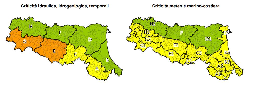 allerta meteo emilia romagna