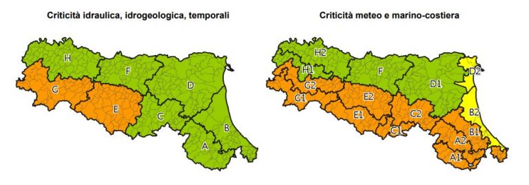 allerta meteo emilia romagna