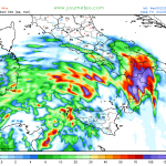 Allerta Meteo, FOCUS sul maltempo al Sud: nubifragi e rischio alluvioni fino a sabato 6 ottobre, attesi 200mm tra Calabria e Puglia [MAPPE]