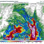 Allerta Meteo, FOCUS sul maltempo al Sud: nubifragi e rischio alluvioni fino a sabato 6 ottobre, attesi 200mm tra Calabria e Puglia [MAPPE]