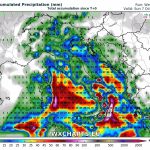 Allerta Meteo, FOCUS sul maltempo al Sud: nubifragi e rischio alluvioni fino a sabato 6 ottobre, attesi 200mm tra Calabria e Puglia [MAPPE]