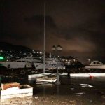 Mareggiata drammatica nella notte, “strage” di super yacht nel porto di Rapallo [FOTO e VIDEO]