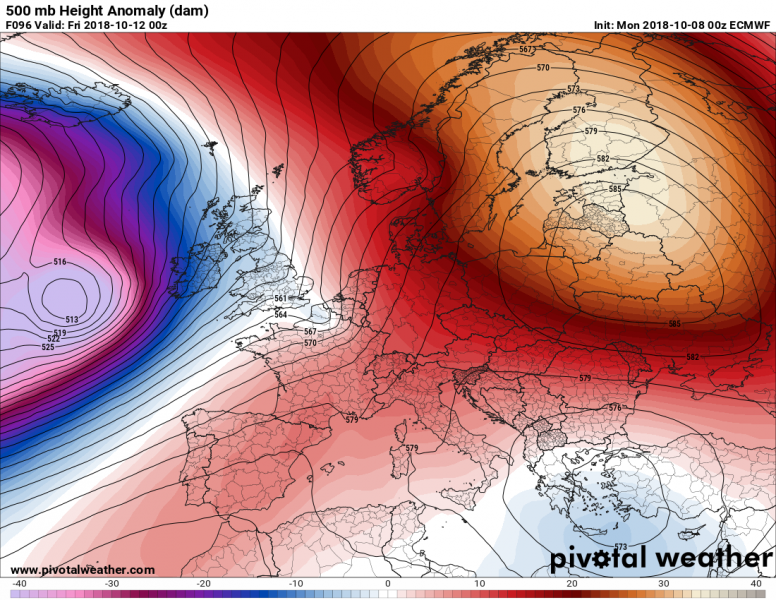 previsioni meteo europa 12 ottobre