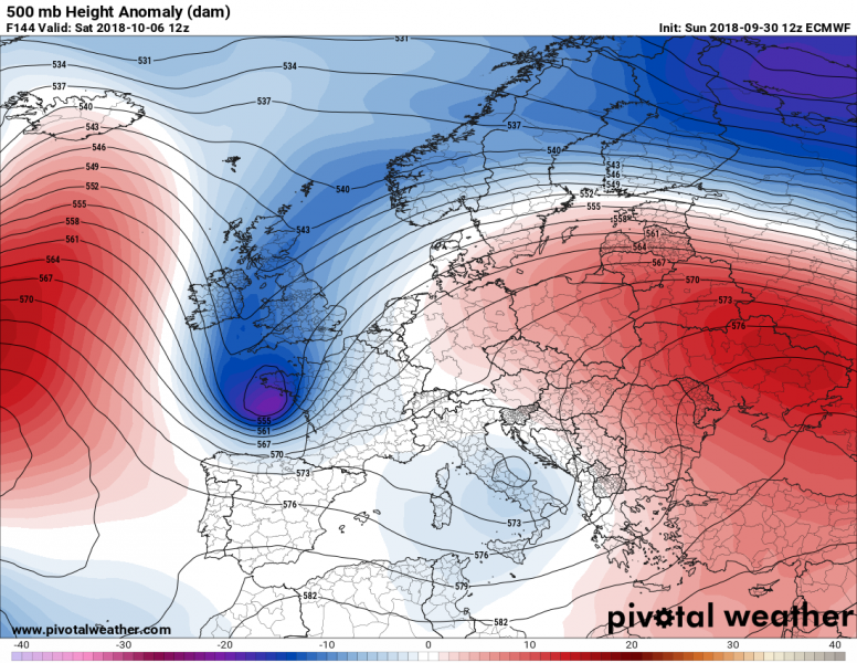 previsioni meteo europa 6 ottobre