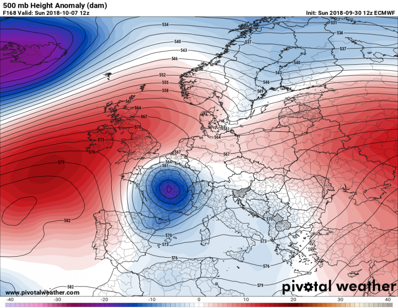 previsioni meteo europa 7 ottobre