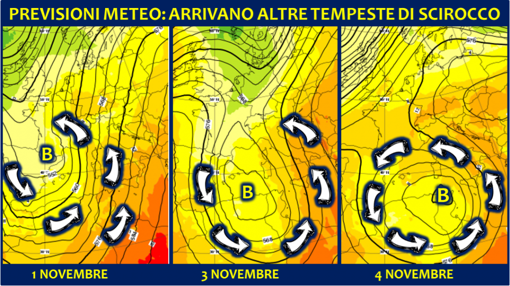 previsioni meteo novembre 2018