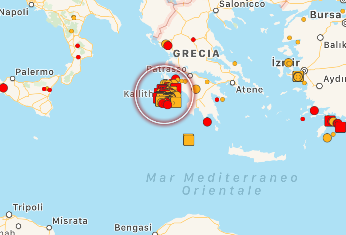 terremoto grecia 30 ottobre 2018