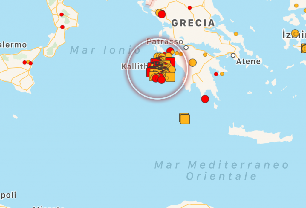 terremoto grecia 30 ottobre 2018