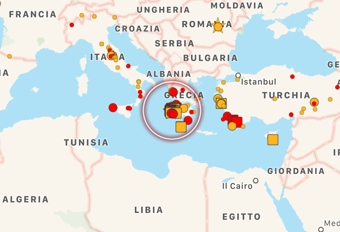 terremoto grecia 30 ottobre 2018