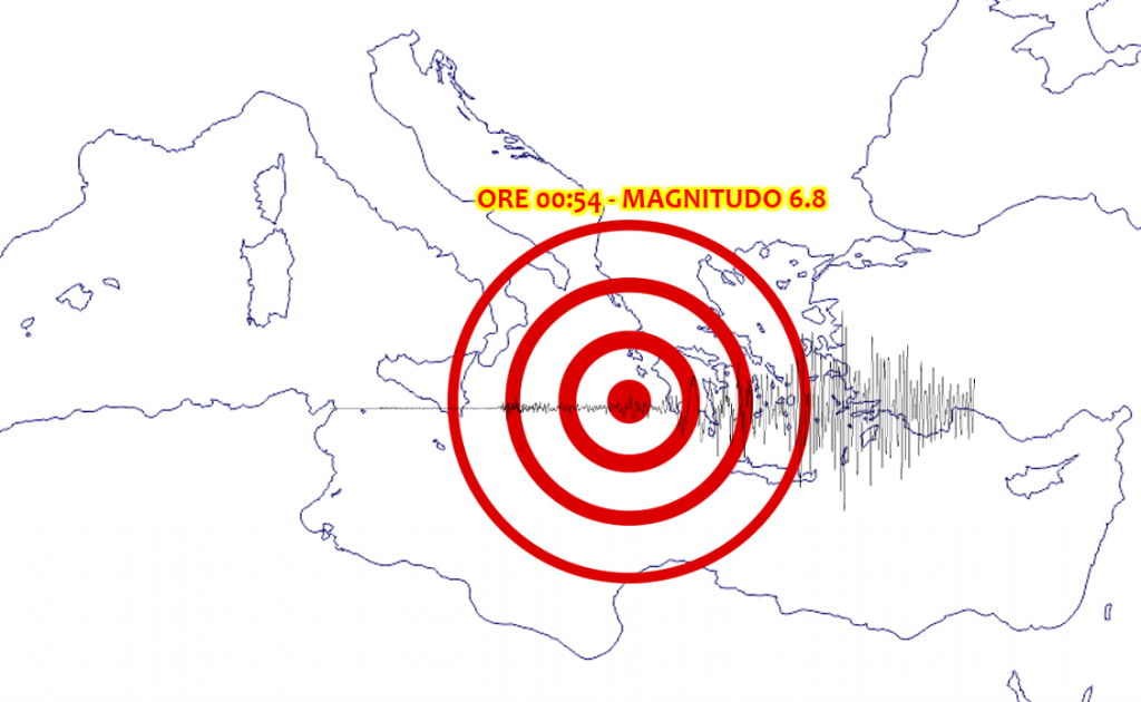 terremoto grecia zacinto tsunami italia