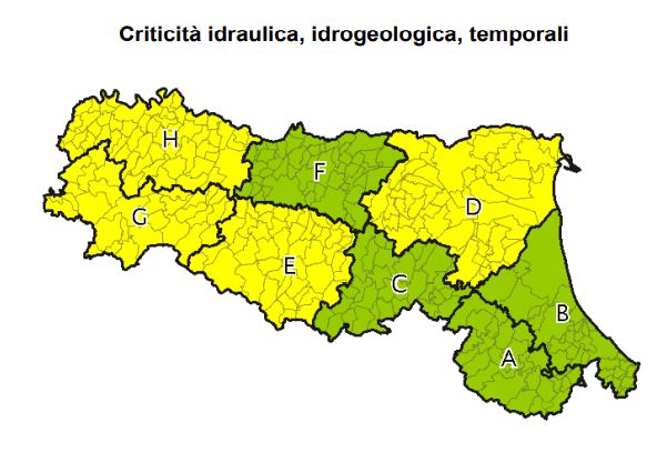 allerta meteo emilia romagna