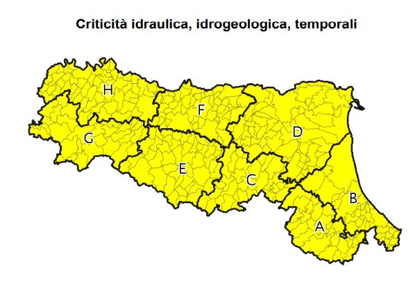 allerta meteo emilia romagna