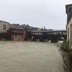 Il Brenta spaventa Bassano del Grappa: Ponte degli Alpini “sorvegliato speciale” [FOTO LIVE]