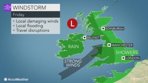 tempesta di vento regno unito 9 novembre