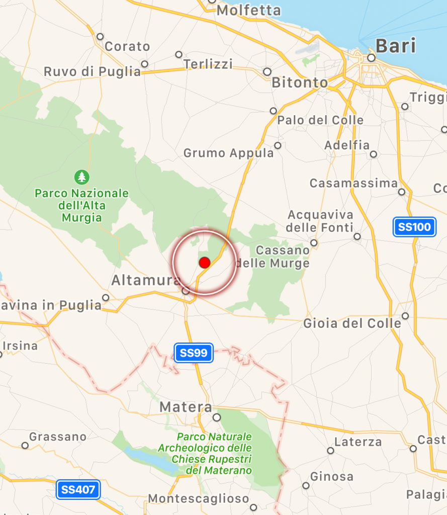 terremoto puglia oggi