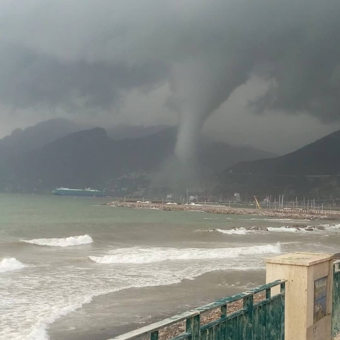 tornado salerno 20 novembre 2018