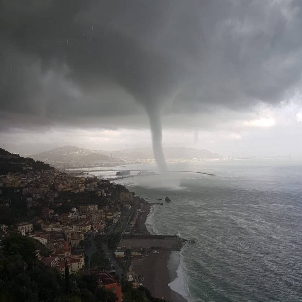 tornado salerno 20 novembre 2018