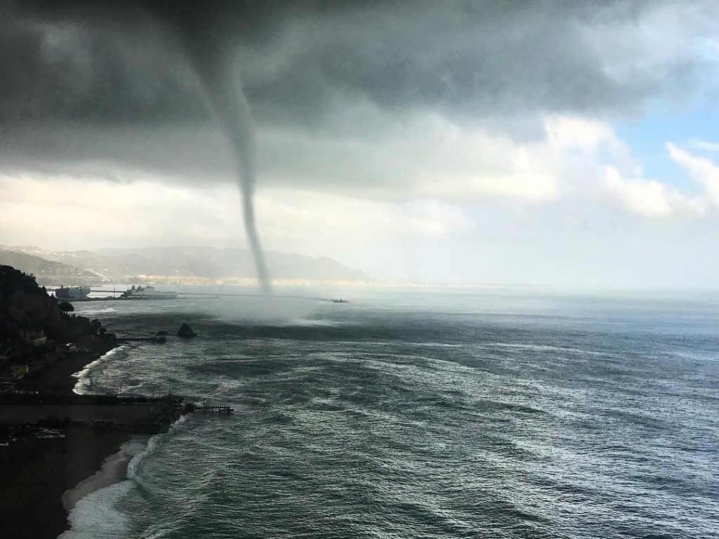 tornado salerno 20 novembre 2018