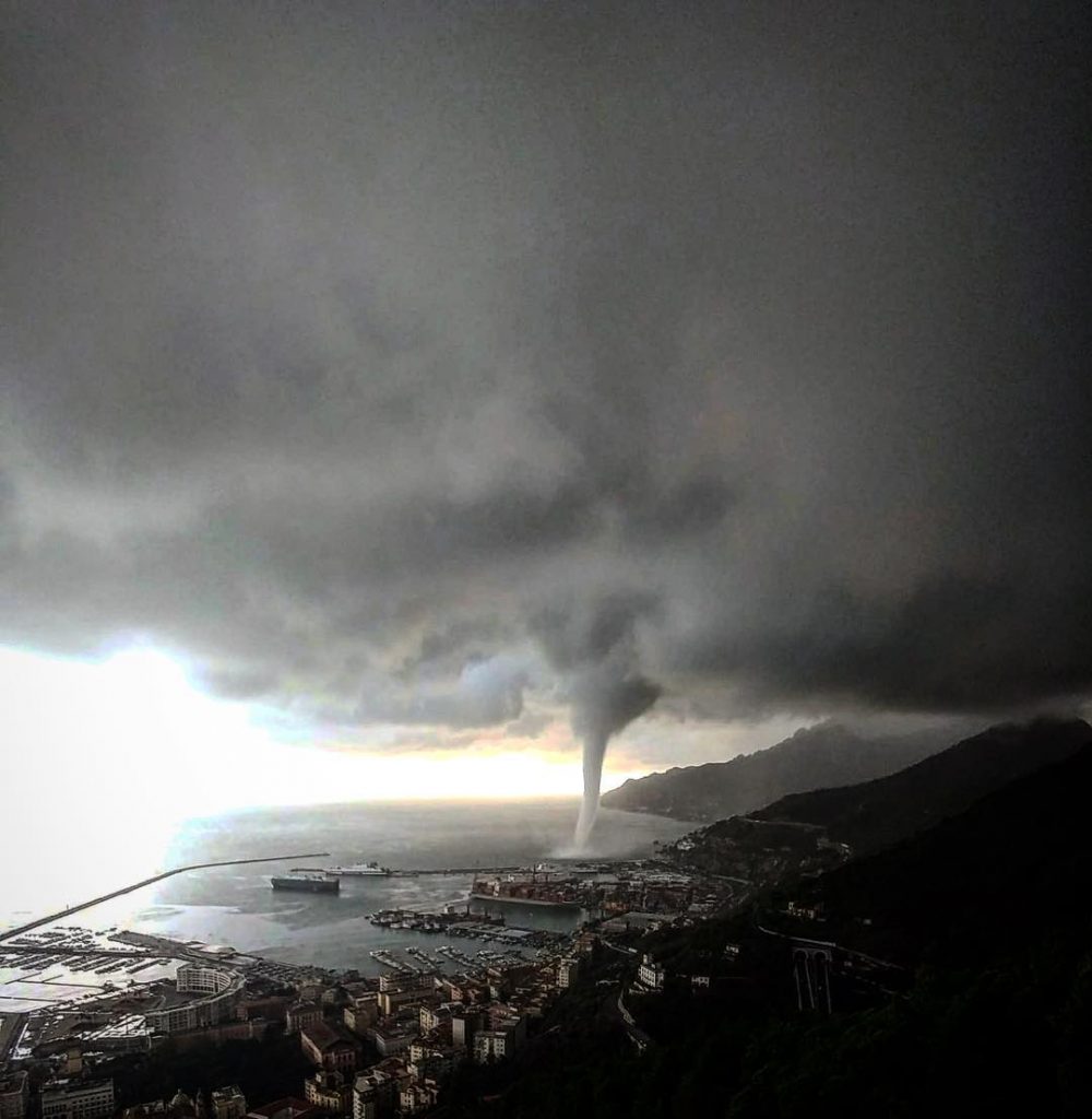 tornado salerno 20 novembre 2018