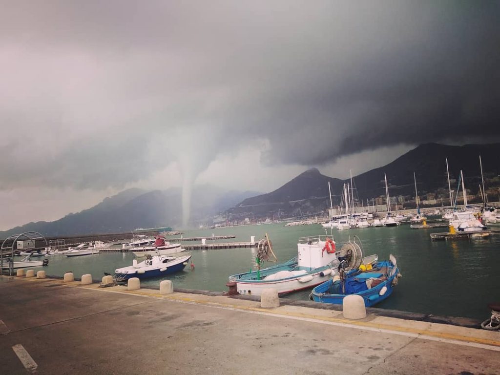 tornado salerno 20 novembre 2018