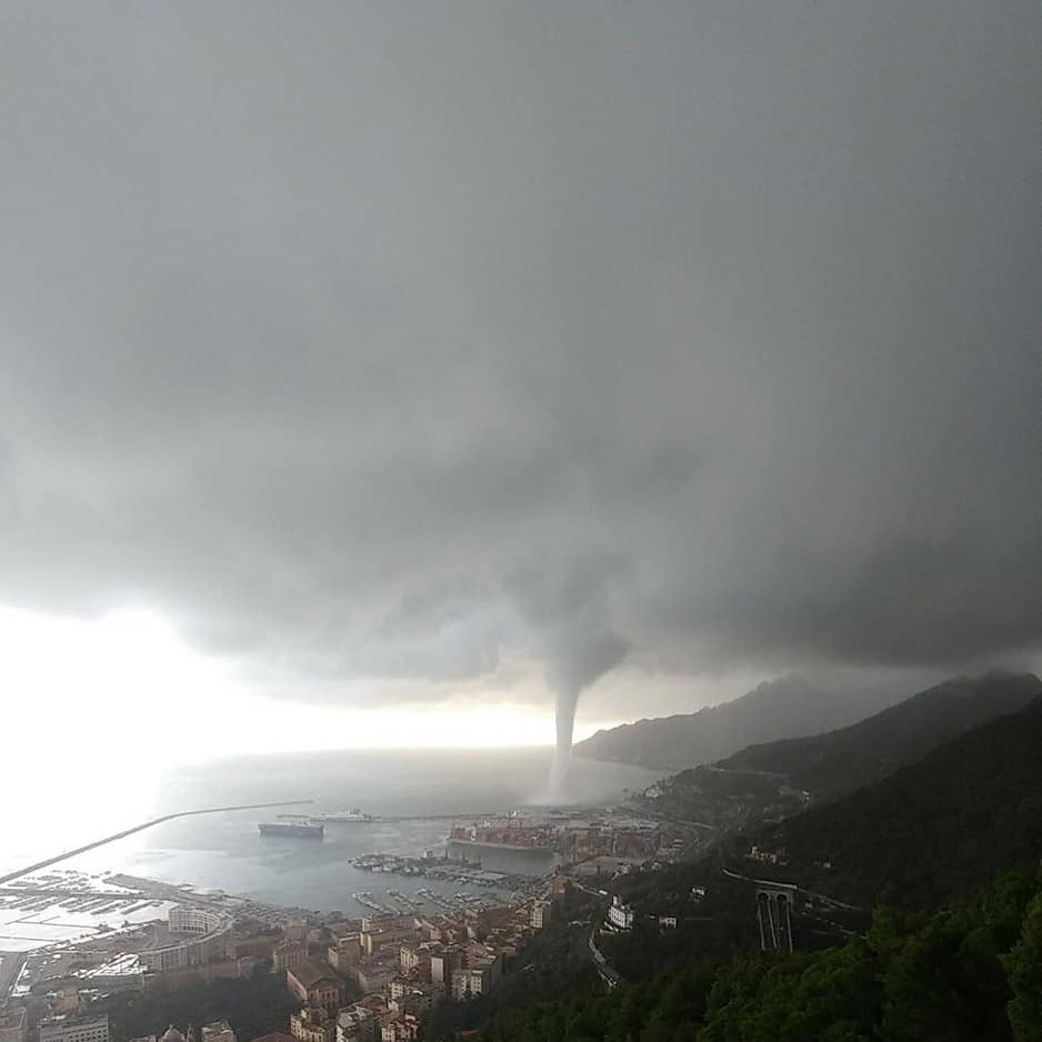 tornado salerno 20 novembre 2018