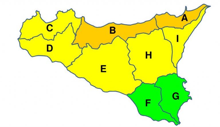 allerta meteo sicilia