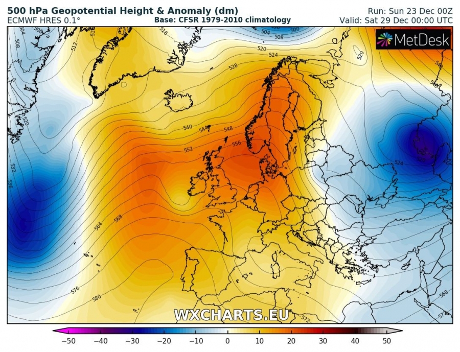 previsioni meteo europa 29 dicembre