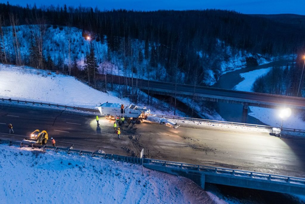 terremoto alaska ricostruzione