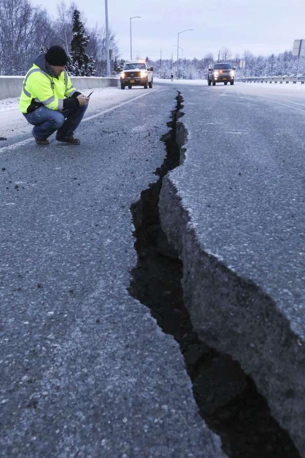 terremoto alaska ricostruzione