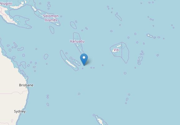 terremoto nuova caledonia vanuatu