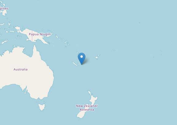 terremoto nuova caledonia vanuatu