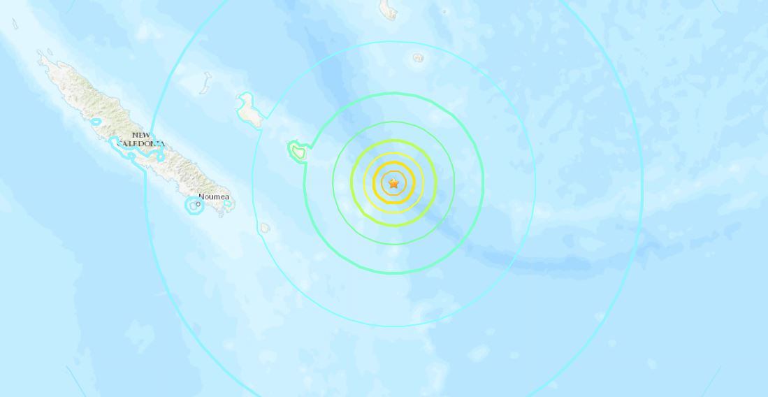 terremoto nuova caledonia