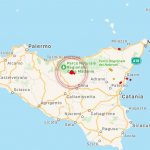 Terremoto, scossa in Sicilia: epicentro in provincia di Palermo [MAPPE e DATI]