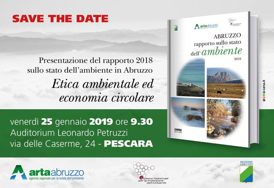 Rapporto Arta sullo stato dell'Ambiente Abruzzo